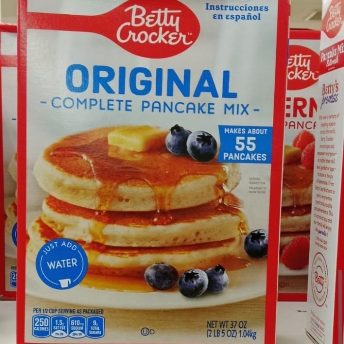 

BETTY CROCKER PANCAKE MIX ORIGINAL 1,04KG TEPUNG