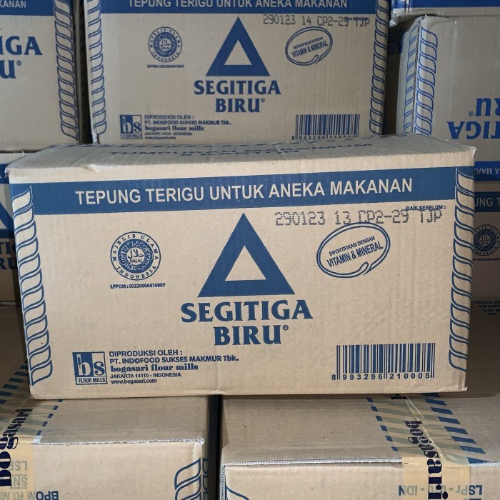 

TEPUNG SEGITIGA BIRU 1KG 1 DUS ISI 12 PCS