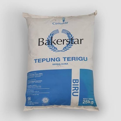 

BAKERSTAR BIRU WHEAT FLOUR 25KG/BAL WAJIB OJEK