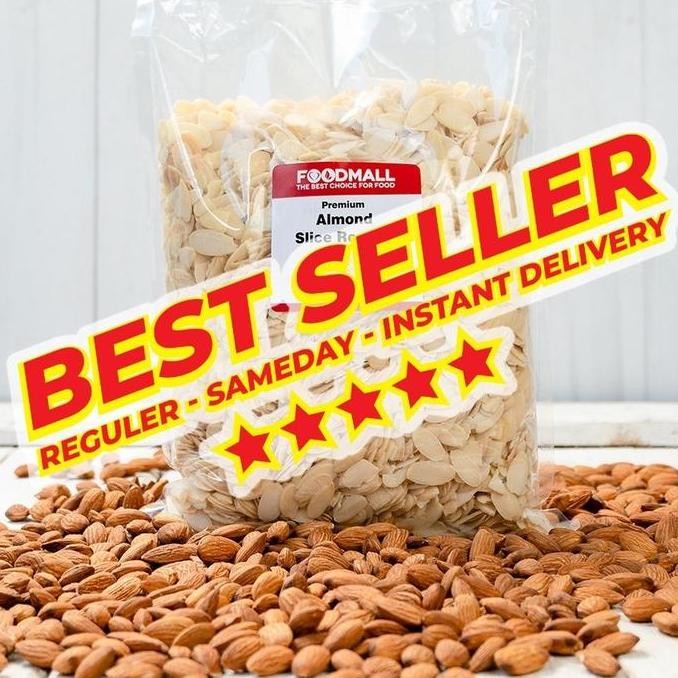 

Almond Slice ROASTED 1 kg / Almond Slice PANGGANG Berkualitas