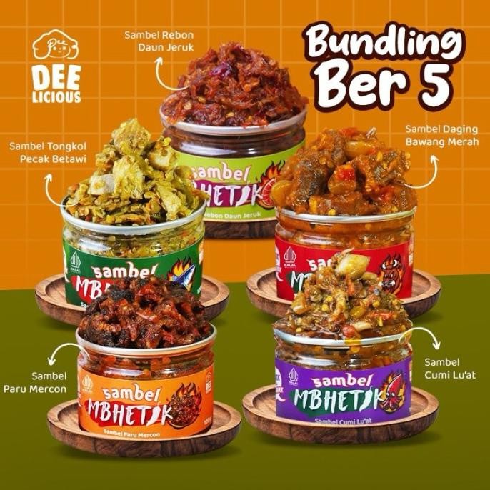 

SAMBAL MBETHIK DEELICIOUS SAMBEL MBHETIK SAMBAL LAUK CUMI LUAT / TONGKOL PECAK BETAWI / PARU MERCON / REBON DAUN JERUK / DAGING BAWANG MERAH ORIGINAL