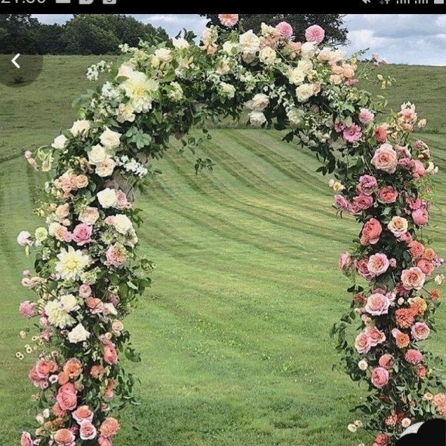 PERGOLA LENGKUNG HADAP DALAM