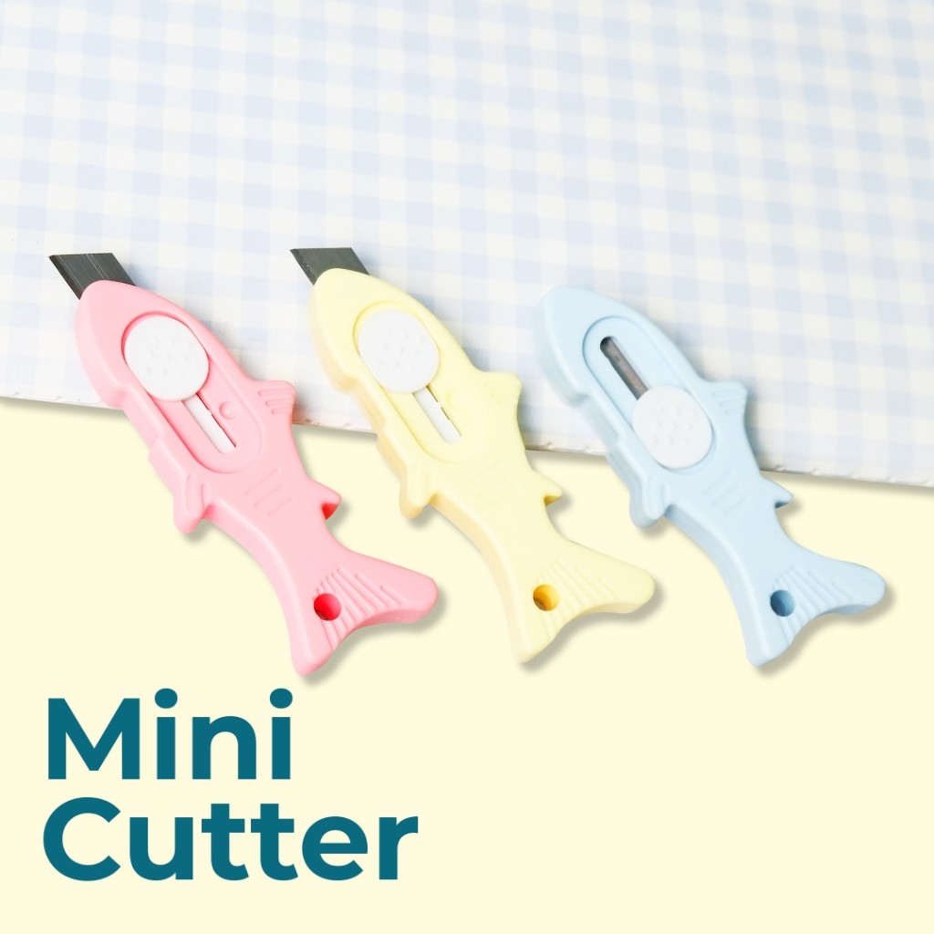 

Cutter Mini Ikan Cutter Portable Pisau Kecil Pemotong Portable / Cutter mini 303