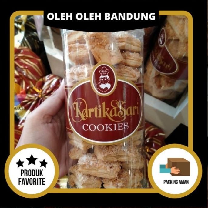 

Kartika Sari - Almond Cookies Tabung Kecil - Oleh Oleh Kue Bandung Berkualitas