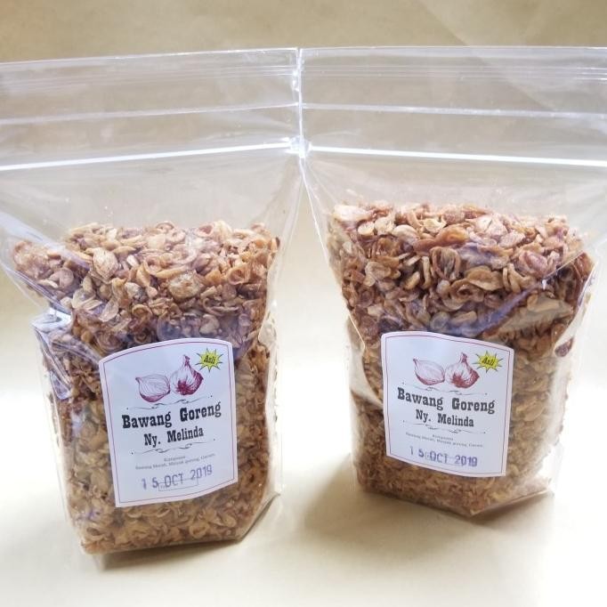 

BAWANG GORENG ORIGINAL 250 GRAM PACKING PLASTIK ORIGINAL
