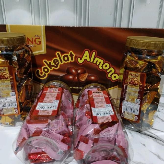 

D'KING COKELAT ALMOND MIX CHOCOBERRY 1 DUS (ALMOND LAPIS COKELAT DAN STRAWBERRY) Berkualitas