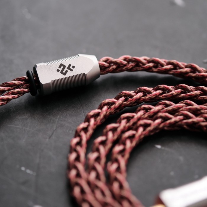 HARGA DISC - SenAcoustic Mahameru Pure Silver Shielded Coaxial IEM Cable