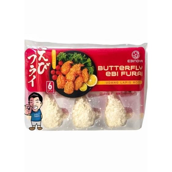 

Ebinoya Butterfly Ebi Furai Udang Tepung Roti 6 Pc