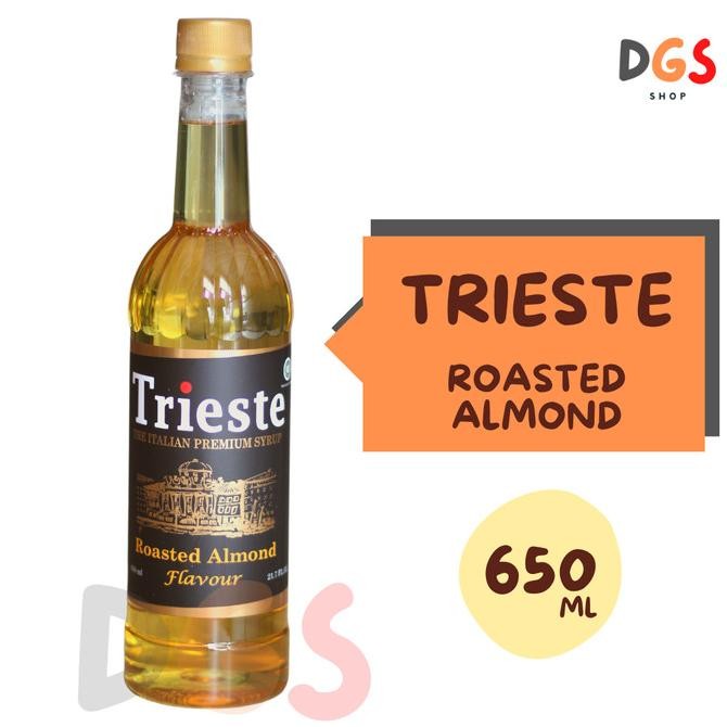 

Syrup Trieste Roasted Almond - Sirup Rasa Almond - 650 ml Berkualitas