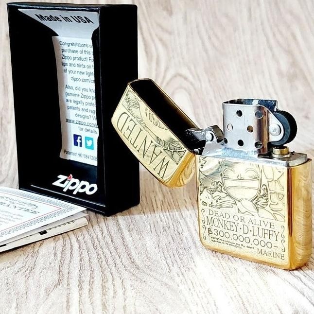 Baru Korek Api Zipo One Piece Embos Grade Ori