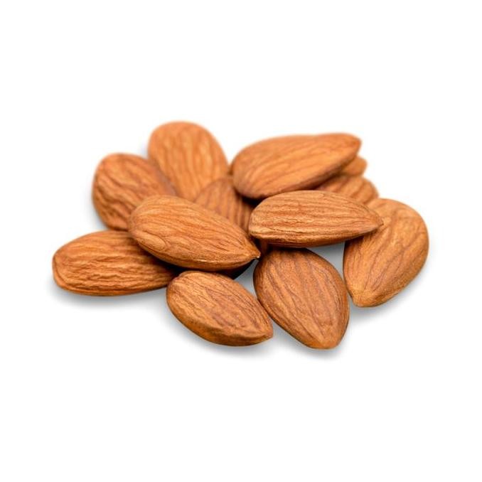 

Kacang almond Kupas Original Premium almadinah Food snack Cemilan - Kurma Elshanum Berkualitas