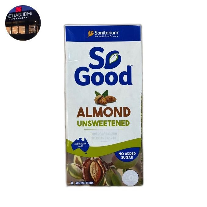 

SANITARIUM SO GOOD ALMOND UNSWEETENED 1 LITER Berkualitas