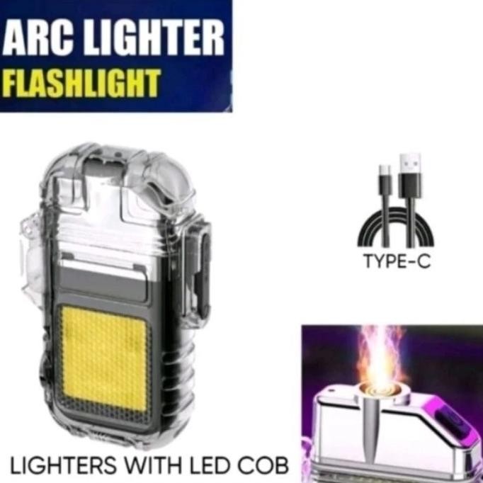 Baru Senter Emergency Lampu Korek Elektrik Gantungan Kunci+Elektrik Korek