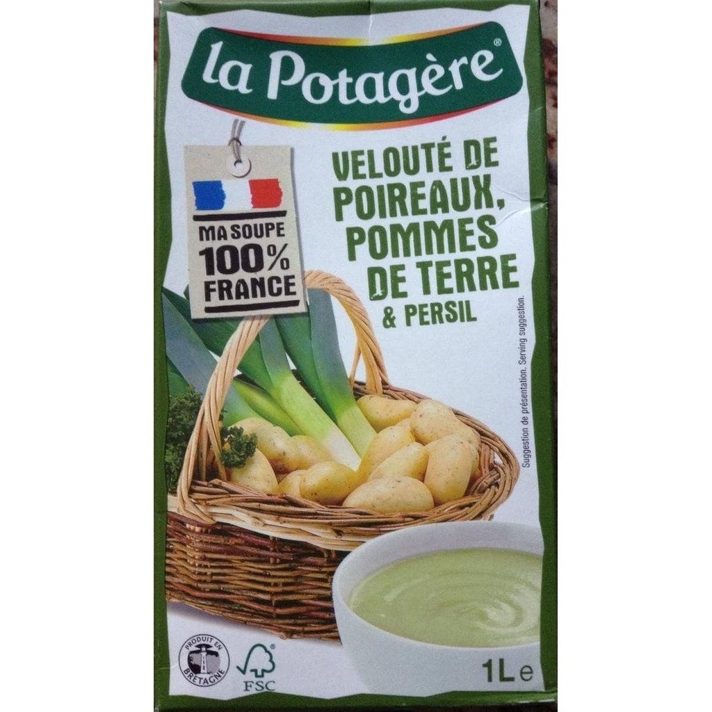 

LA POTAGERE POTATO SOUP CREAM SUP KRIM KENTANG DAUN BAWANG ORIGINAL