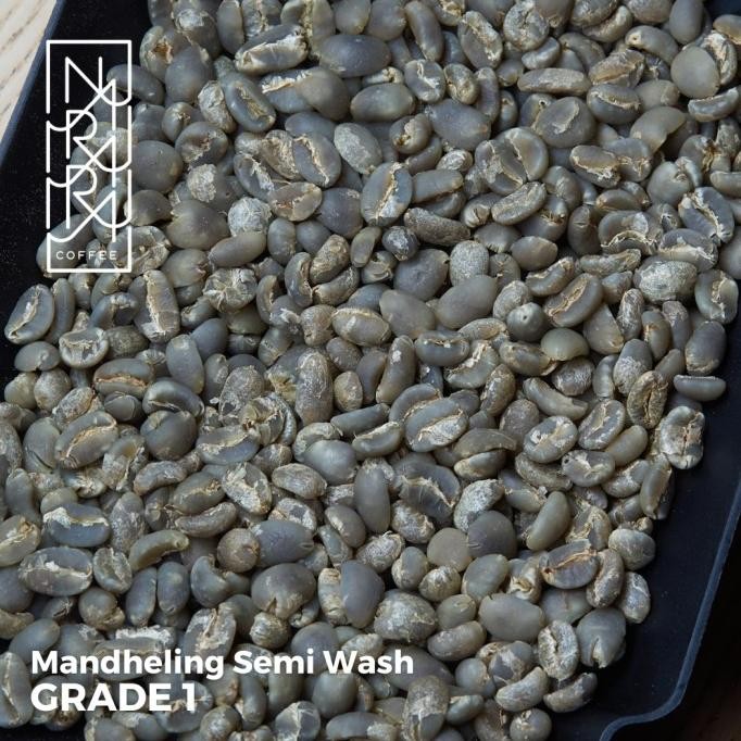 

Green Bean 1Kg Grade 1 Mandheling Semi Wash -Biji Kopi Sumatra Arabika