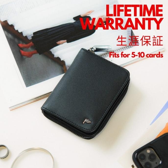 TFG Wallet Dompet Walton 209 Black Lifetime Warranty