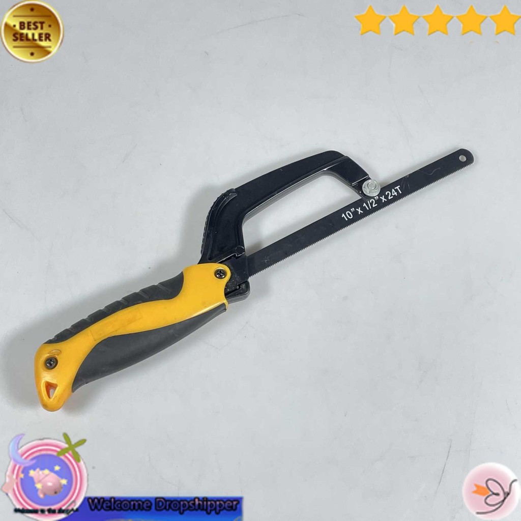 Yourfav UXELL Gagang Gergaji Besi Mini Hand Saw Frame Aluminium Alloy - X37E