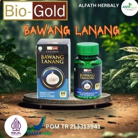 

BAWANG LANANG EKSTRAK GARLIC BIO GOLD TUNGGAL ASLI ORIGINAL 60 KAPSUL ORIGINAL