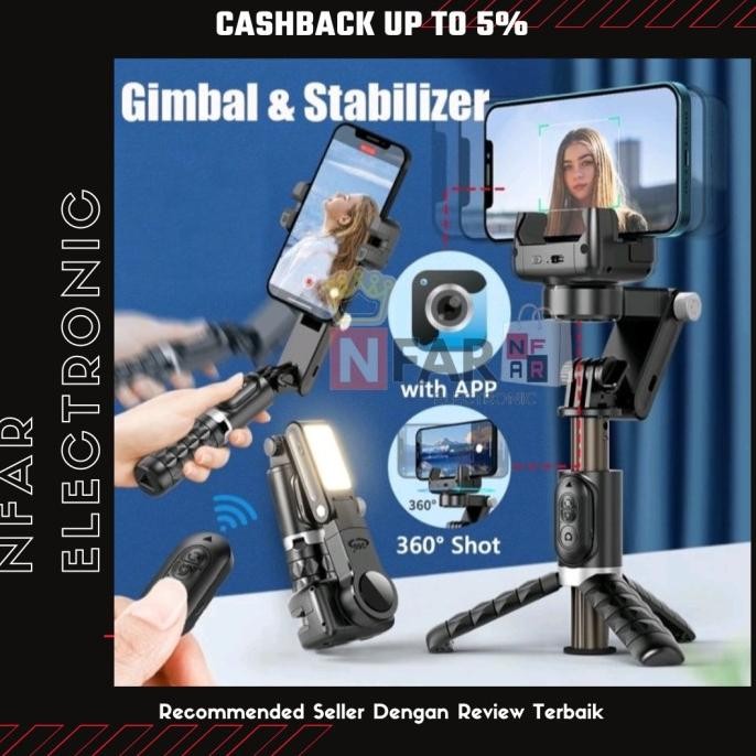 Promo Gimbal Stabilizer Hp Kamera Smartphone Tripod Stabilizer Kamera COD
