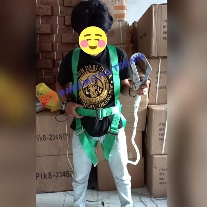 Sale Safety belt full body harness single big hook sabuk pengaman GCL asli