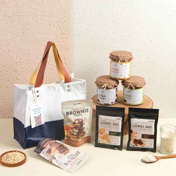 

Hampers / Parcel / Kado - PREMIUM CANVAS BAG / TAS CANVAS - LUCKYBITE