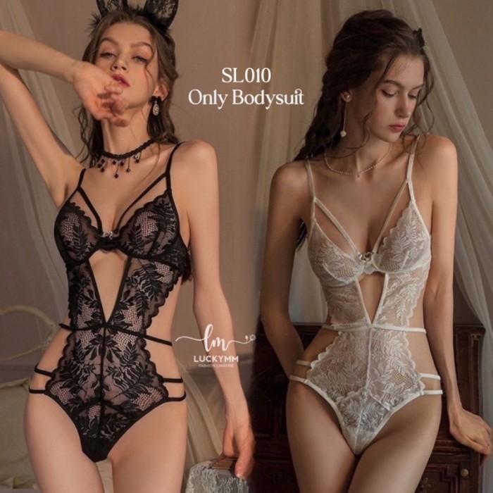 Luckymm - Sexy Lingerie Bodysuit Baju Tidur Sexy Wanita / Lingerie Sexy Bodysuit Wanita 010
