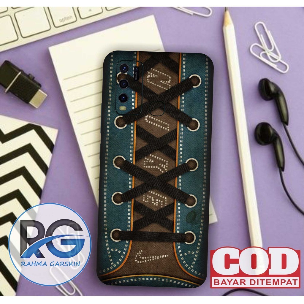 

Terlaris Vivo Y30 Garskin Stiker Custom Case Laminasi Tebal COD