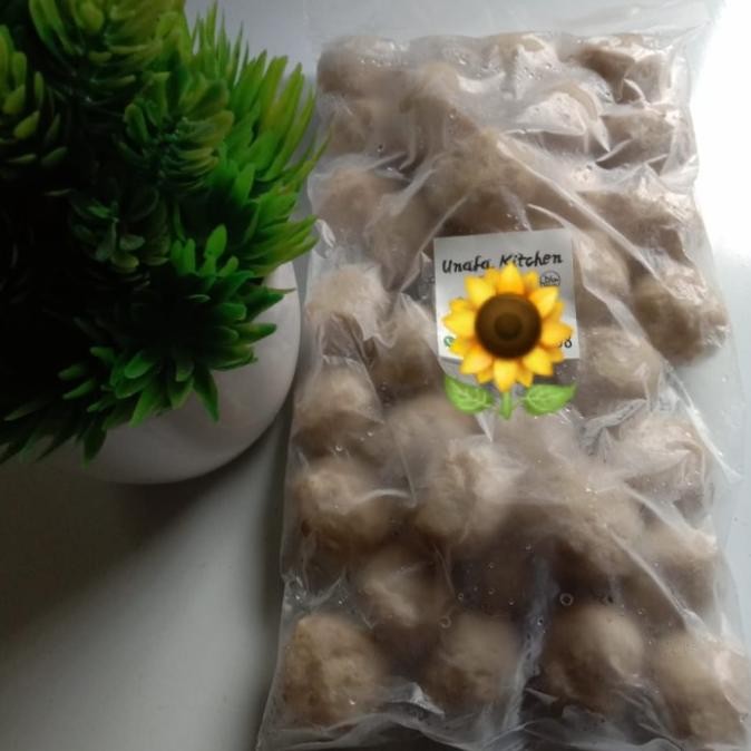 

New Bakso Sapi Homemade Tanpa Pengawet+ Bumbu Kuah (Bakso Sedang Isi 35 )