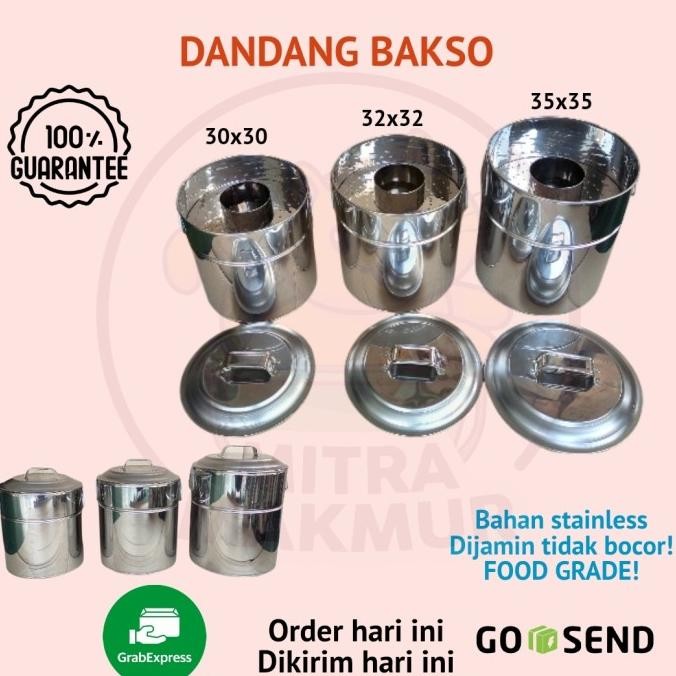 

New Stainless - Dandang Bakso 30 32 35