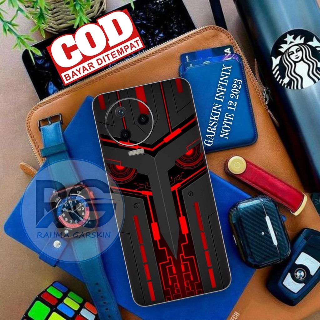 

Terlaris Infinix Note 12 Garskin Stiker Custom Case Laminasi Tebal COD
