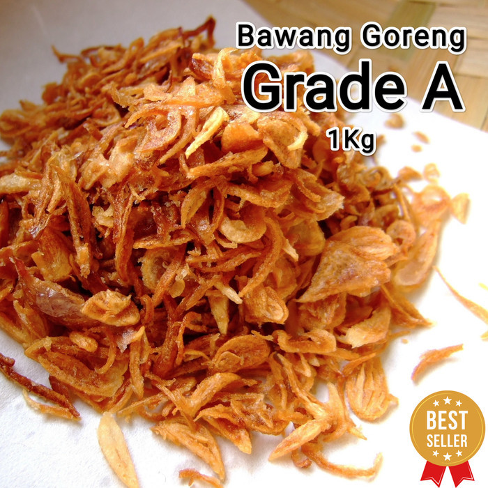 

Bawang Goreng Brebes Super Grade A murni 1kg