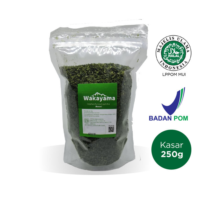 

Aonori Rumput Laut KASAR - Seaweed 250g
