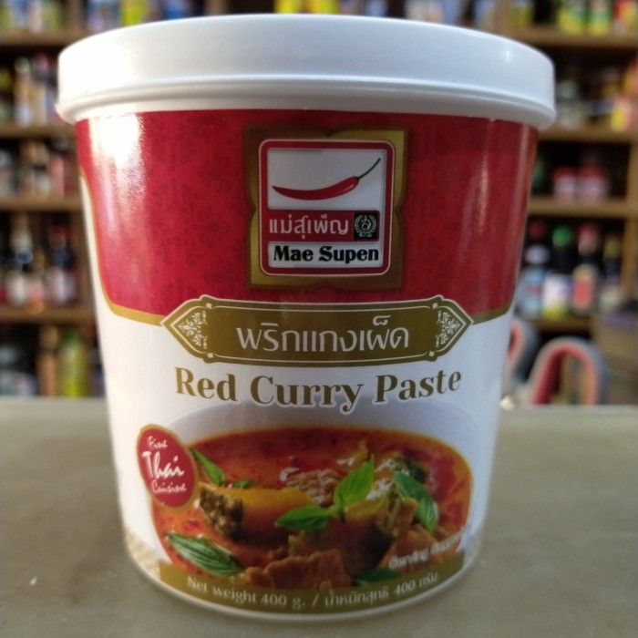 

Mae Supen Red Curry Paste 400Gr