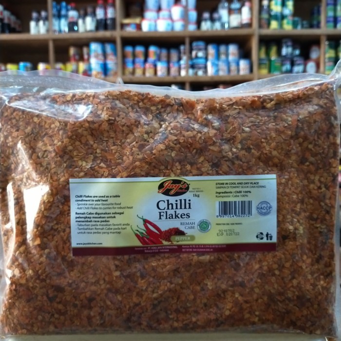 

Jay'S Pepper Chilli Flakes/ Remah Cabe 1Kg