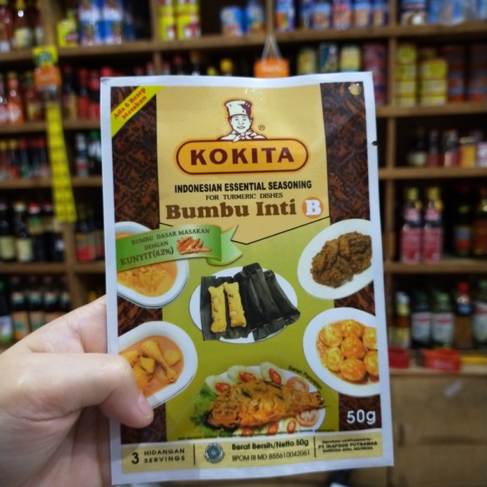 

Kokita Bumbu Inti B - Masakan Dengan Kunyit 50Gr