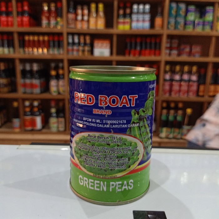 

Red Boat Green Peas/ Kacang Polong Dlm Larutan Garam 397Gr