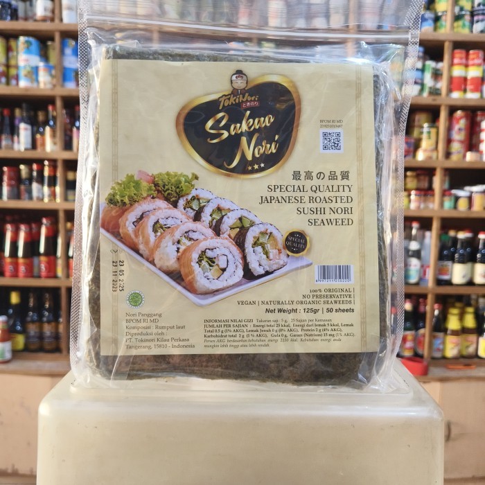 

Sakao Sushinori Special Quality 50Lembar/125Gr (Hijau Terang)