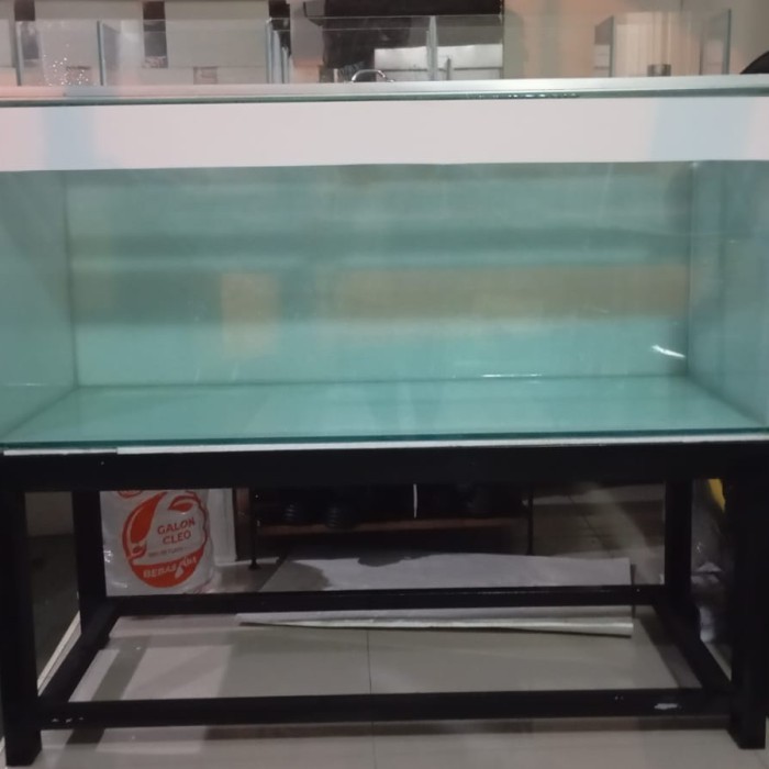 aquarium 150x60x50 top filter dan rak