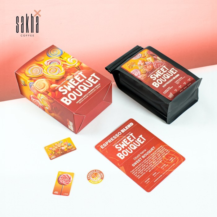

Sweet Bouquet Biji Kopi Espresso Blend Full Arabika Coffee Bean Arabica Coffe