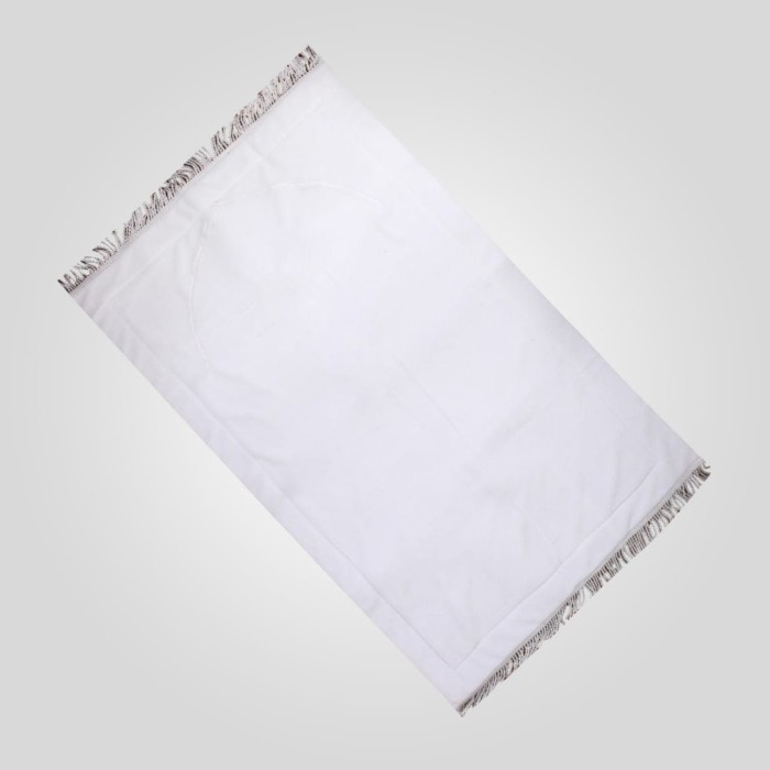 SAJADAH PUTIH POLOS SAJADAH POLOS