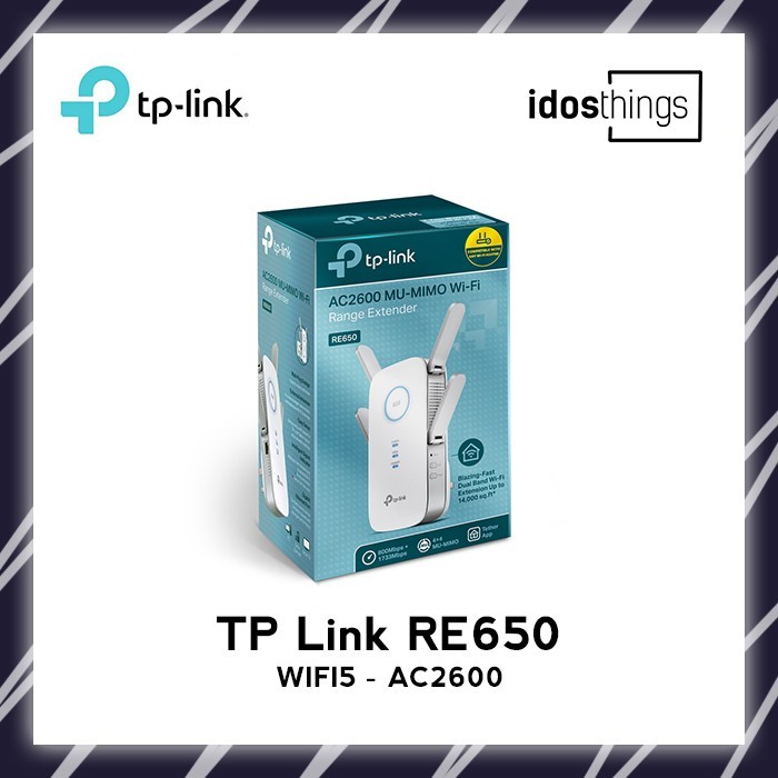 NEW TP Link RE650 - AC2600 WiFi Range Extender