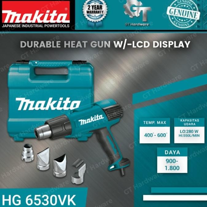 HOT GUN Makita HG 6530 VK HG6530 VK HG 6530VK hg6530vk - Durable Heat Gun