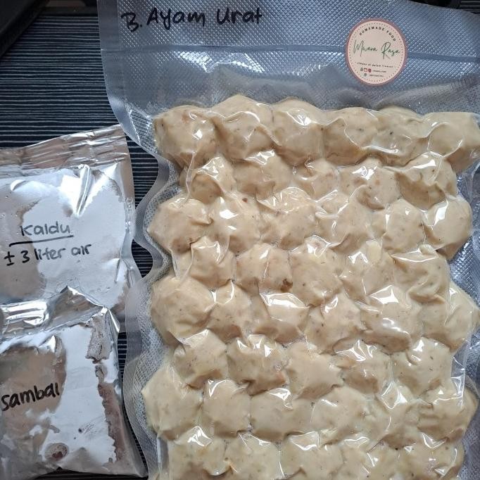 

New Bakso Ayam Urat Homemade Super Spesial Isi 50