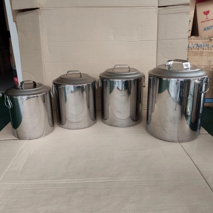 

New Panci Tinggi / Dandang Bakso / Dandang Nasi / Tong Air Uk 35Cm