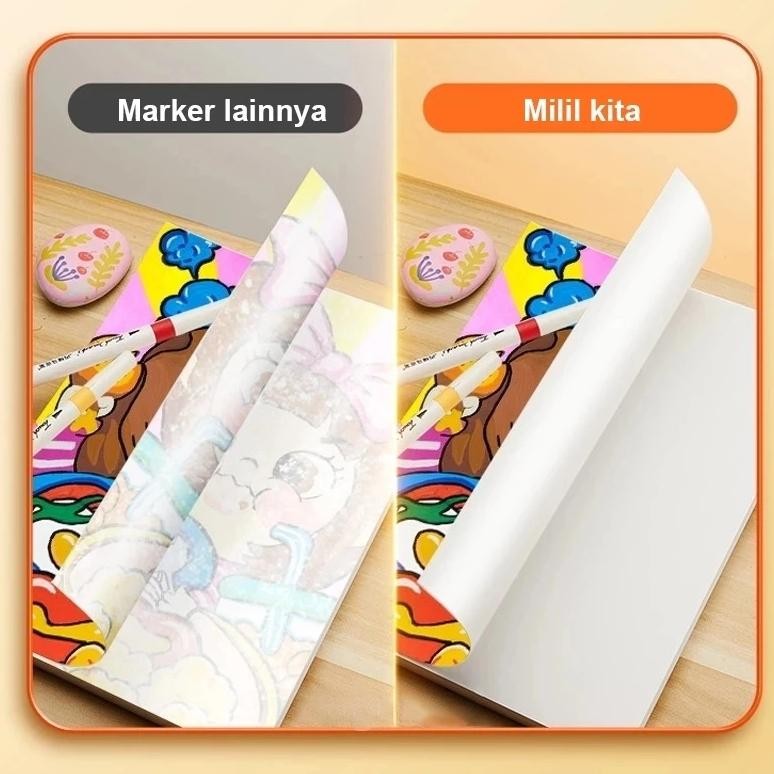 

Special Sale CodOne+One Acrylic Marker Set Spidol Akrilik Diy Painting Spidol Pastel Pulpen Highlight Drawing Warna