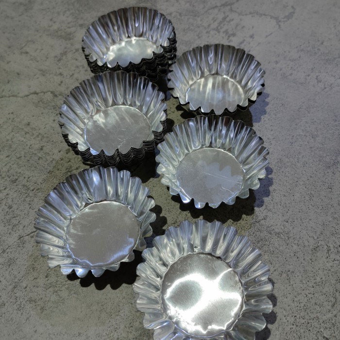 

READY STOCK CETAKAN PIE SIZE 7.5 CM ISI 20 PCS // CETAKAN FLORENTINE