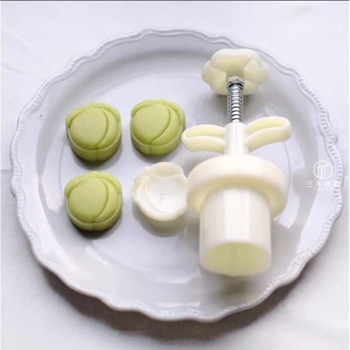 

READY STOCK CETAKAN KUE BULAN BUAH PEACH PLUM MOONCAKE MOLD 25-30 GR