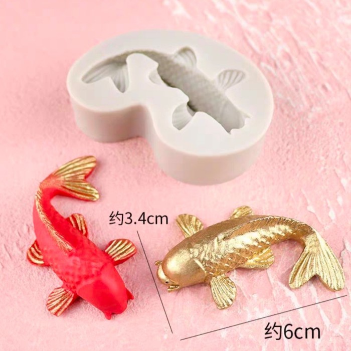 

BEST SELLER CETAKAN IKAN KOI EMAS /CETAKAN FONDANT IKAN KOI REZEKI /CETAKAN KOI