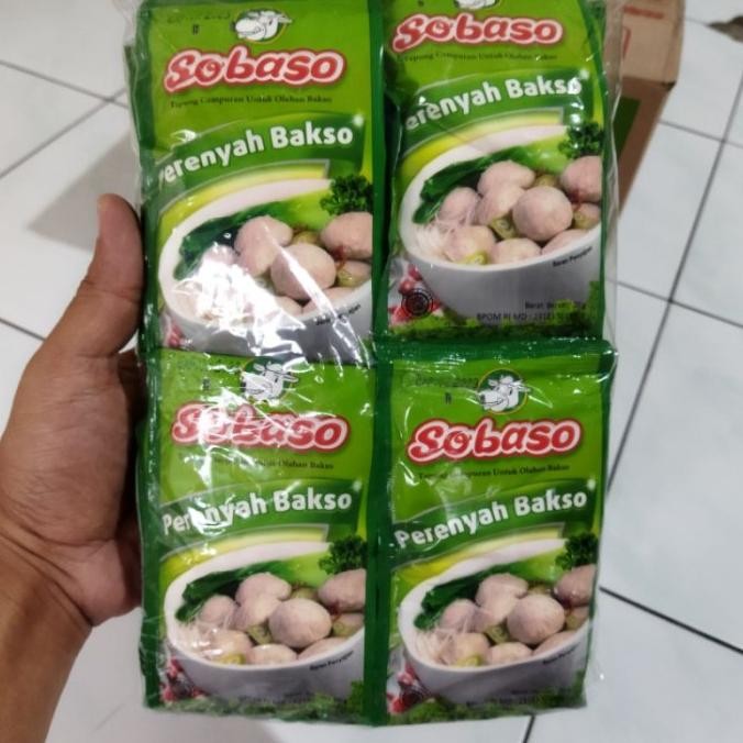 

New Sobaso Tepung Perenyah Bakso 20 Gram (1 Pack)