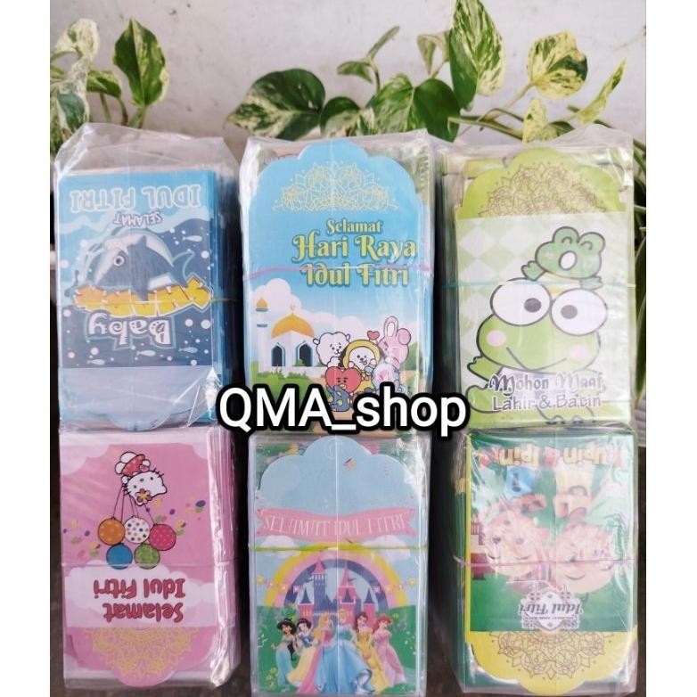 

IQR-914 PAKET USAHA (100 Pak ) Amplop Lebaran Medium & Jumbo Glossy Murah